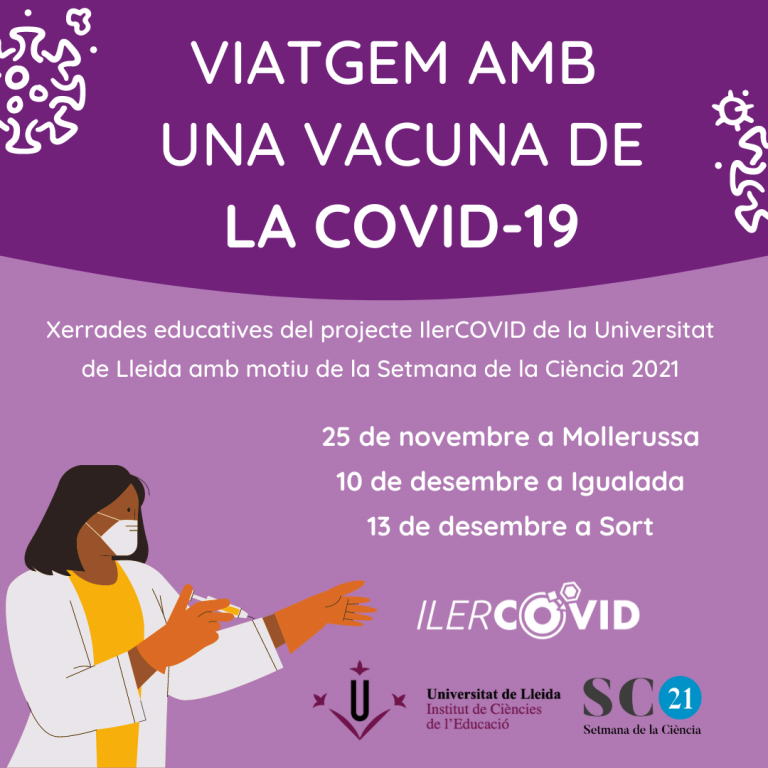 Xerrades de la Setmana de la Ciència 2021: ‘Viatgem amb una vacuna de la COVID-19’