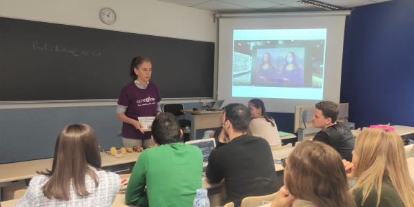 Investigadors del projecte IlerCOVID presenten el projecte a la Universidad Autónoma de Madrid